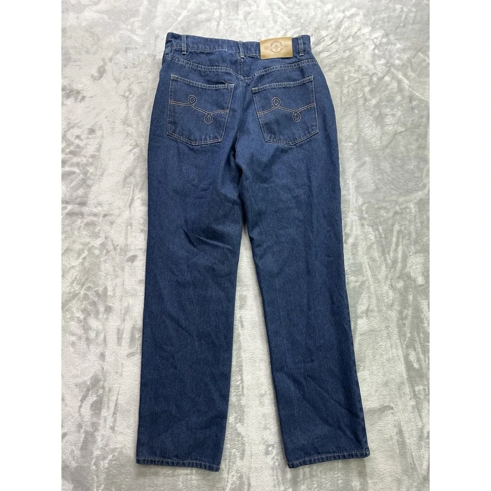 LRG True Taper Jeans Men's 28x31 Dark Indigo Denim Straight Slim Grunge Street